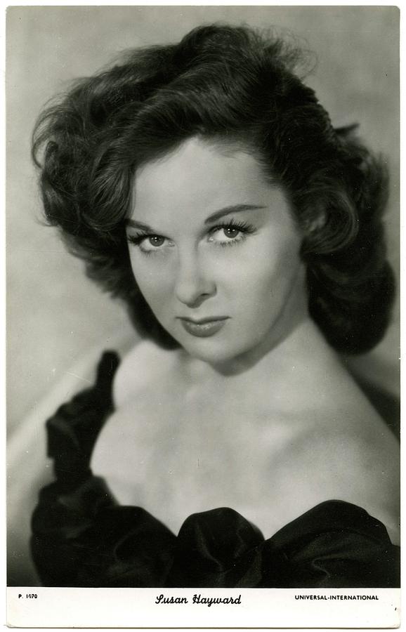 Susan Photograph - Susan Hayward (edythe Marriner) (1917 - by Mary Evans Picture Library