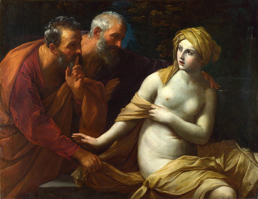 Susanna and the Elders Painting by Guido Reni