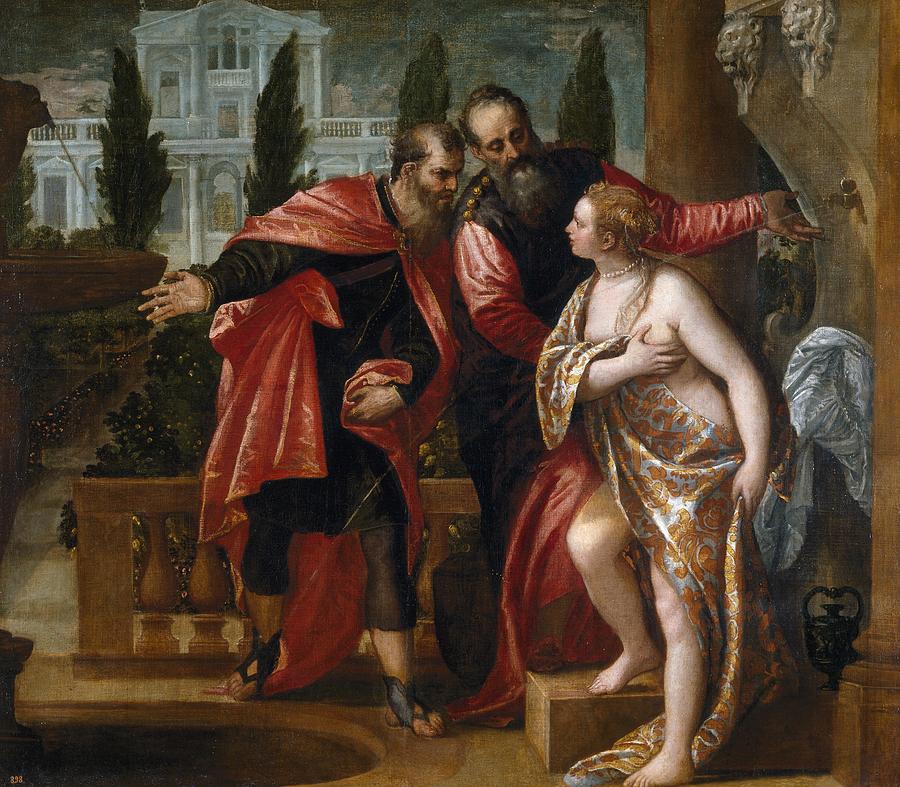 Susannah and the Elders Painting by Paolo Veronese