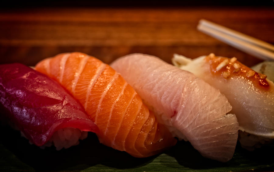 Sushi Photograph by David Kay