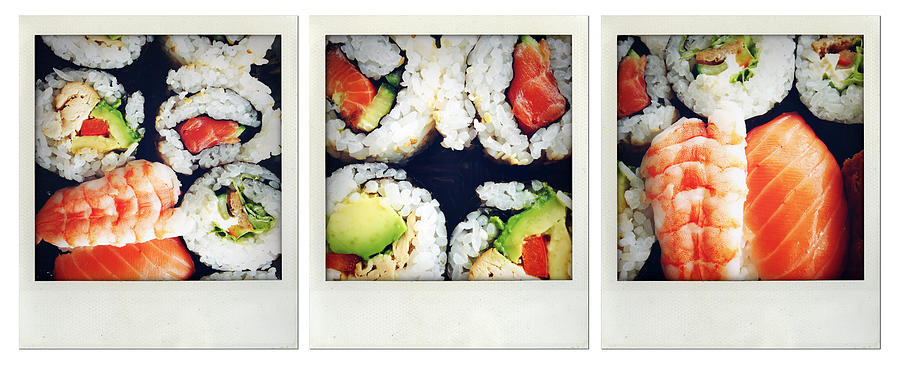 Fish Photograph - Sushi by Les Cunliffe
