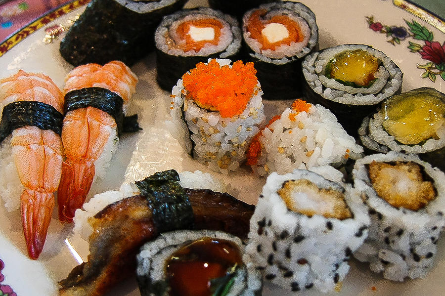 Sushi Photograph by Nick Mares