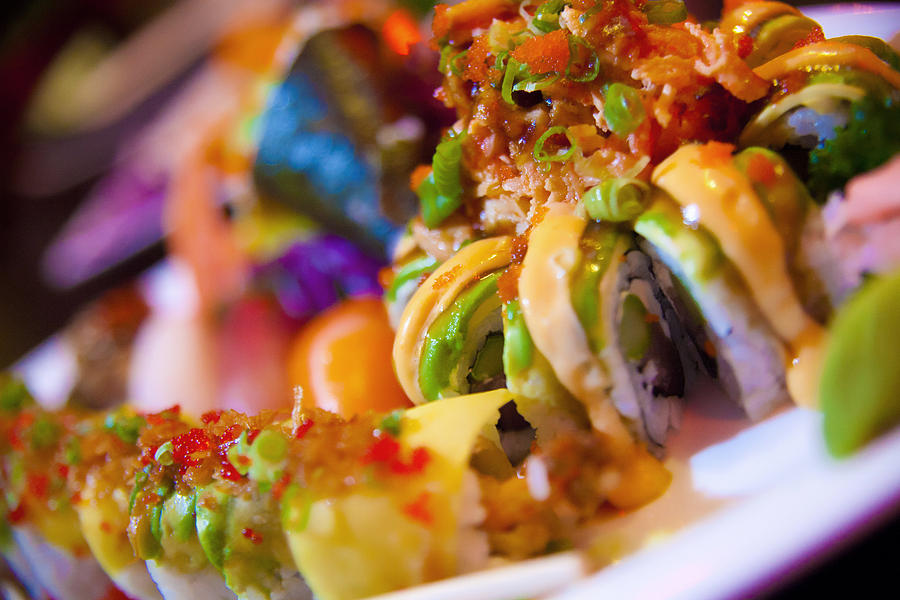 Food Photograph - Sushi by Shanna Gillette