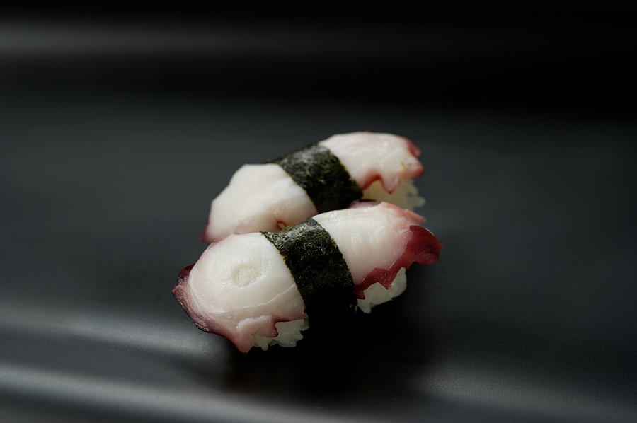 Sushi Tako Photograph by Ryouchin