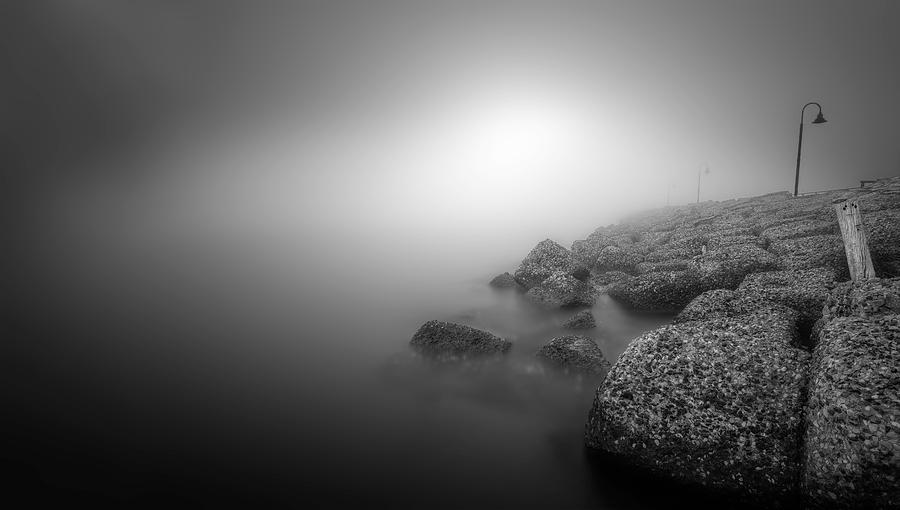 Fog Photograph - Suspended by Tommaso Di Donato