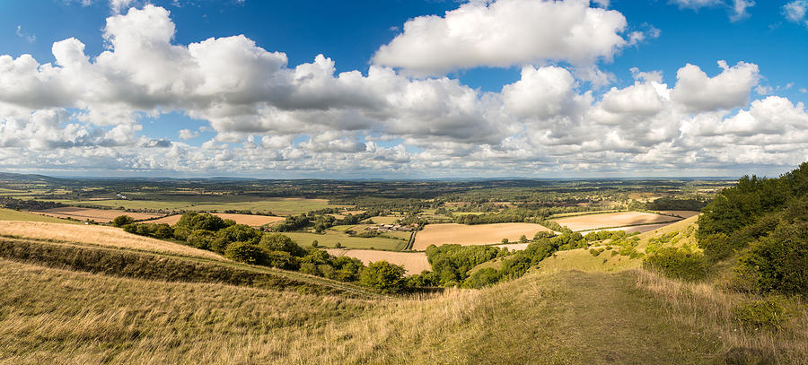 Landscape Photograph - Sussex Weald Sky by Hazy Apple