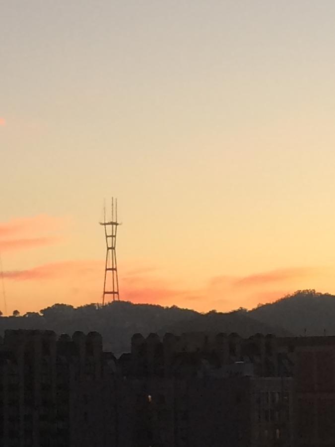 Sutro Tower Sunset Photograph
