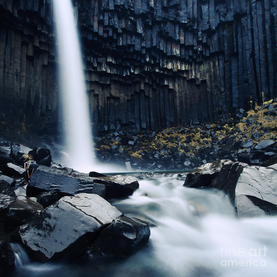Svartifoss waterfall in Iceland Photograph by Matteo Colombo
