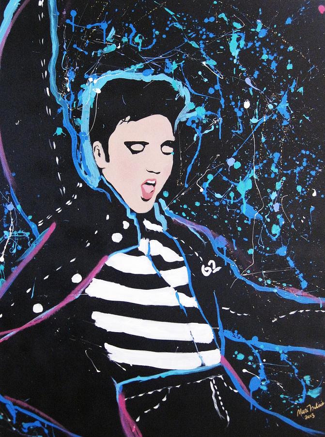 Elvis Presley Painting - Swag by Marc Tsakiris