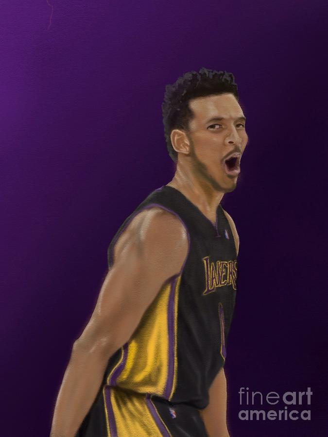 Los Angeles Digital Art - Swaggy P Hollywood Nights by Jeremy Nash