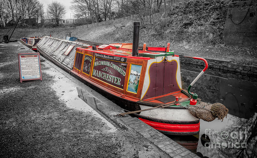 Swallow Canal Boat Photograph by Adrian Evans
