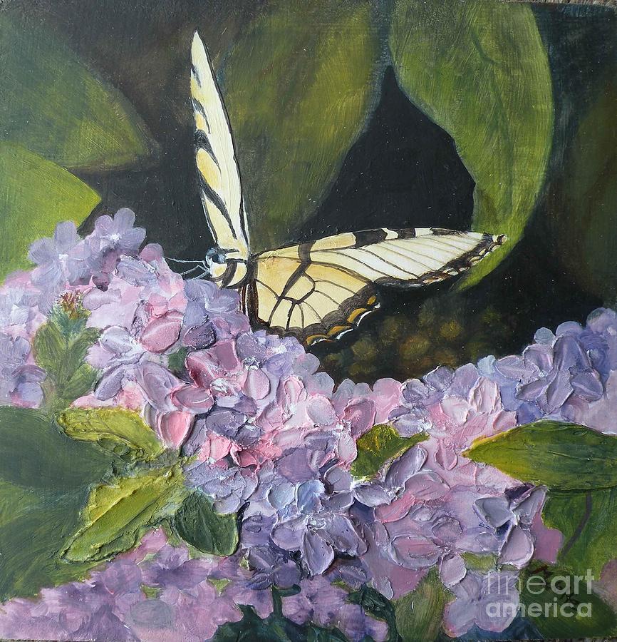 Swallowtail Delight Painting by Margo Wolfe - Fine Art America