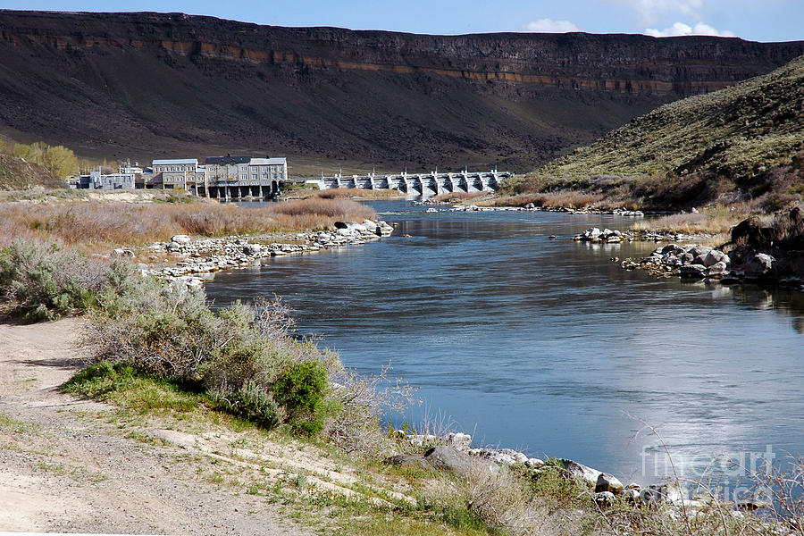 945A Swan Falls Dam Snake River Birds of Prey Area Photograph by NightVisions