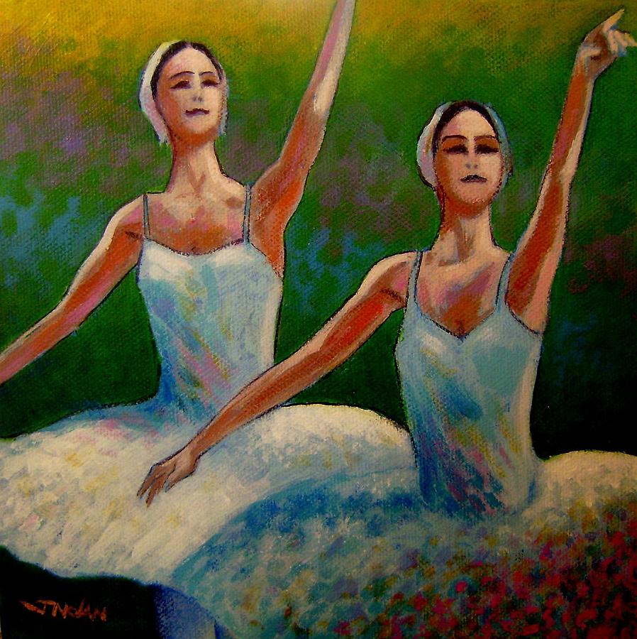 Swan Lake II Painting by John Nolan - Fine Art America