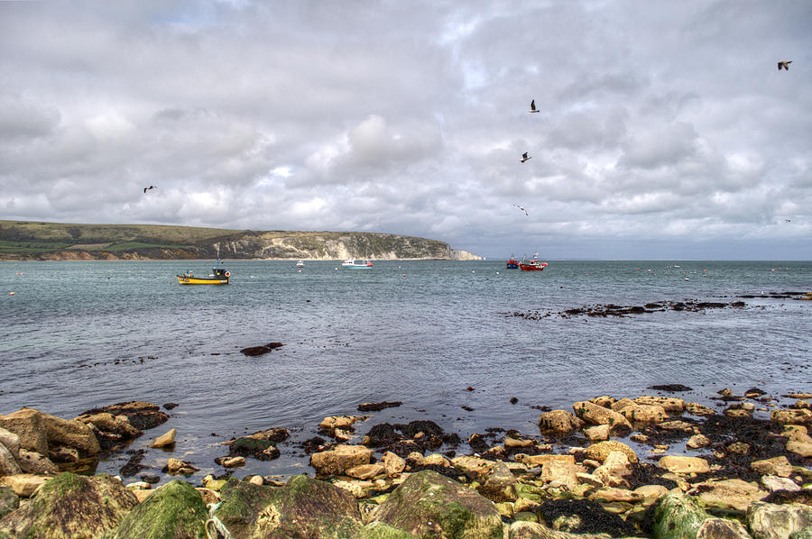 Swanage Bay Photograph by Chris Day