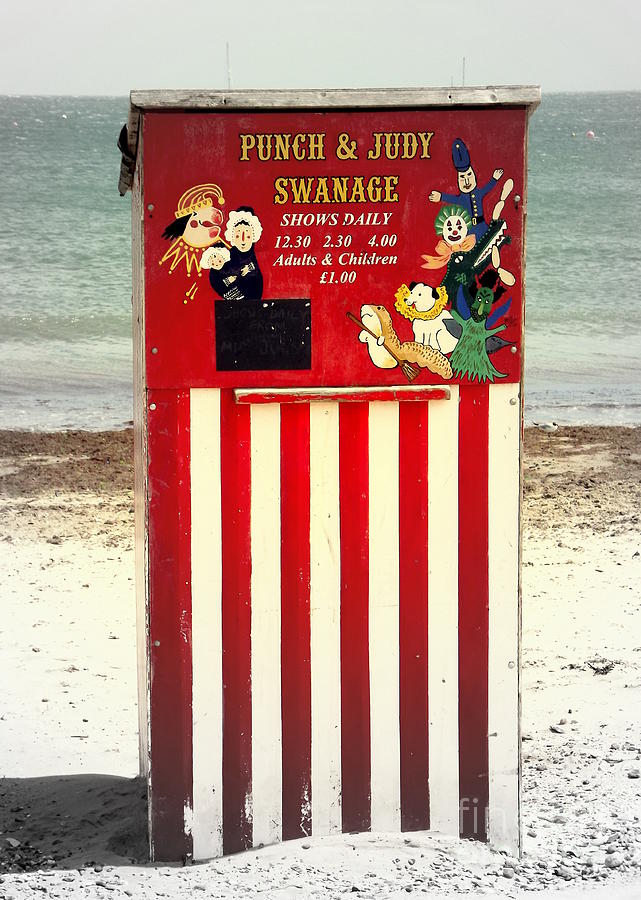Swanage Punch and Judy Photograph by Linsey Williams