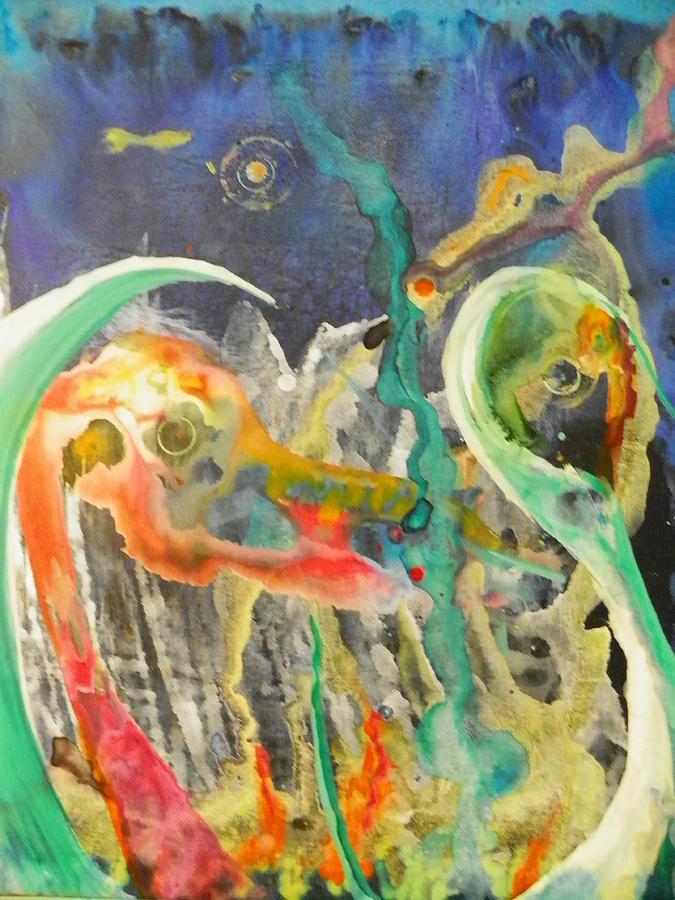 Abstract Painting - Swansong by Dan Cope Abstract Painting - Swansong by Dan Cope