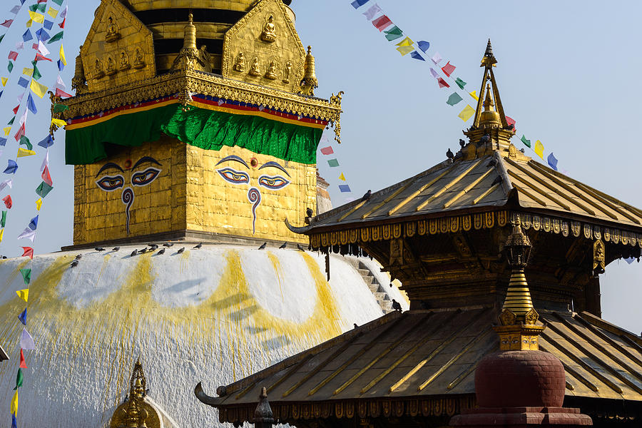 Swayambhunath stupa in Kathmandu Photograph by Dutourdumonde Photography