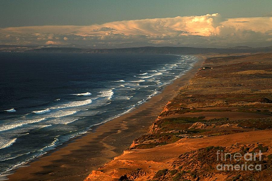 South Beach Photograph - Sweeping Views At Pt Reyes by Adam Jewell