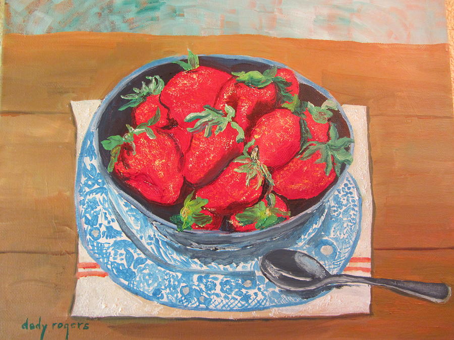 Sweet and Delicious Painting by Dody Rogers