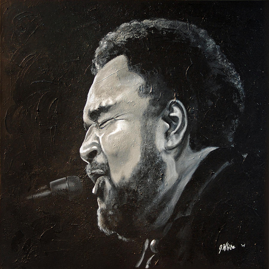 Sweet baby-George Duke Painting by Jerome White