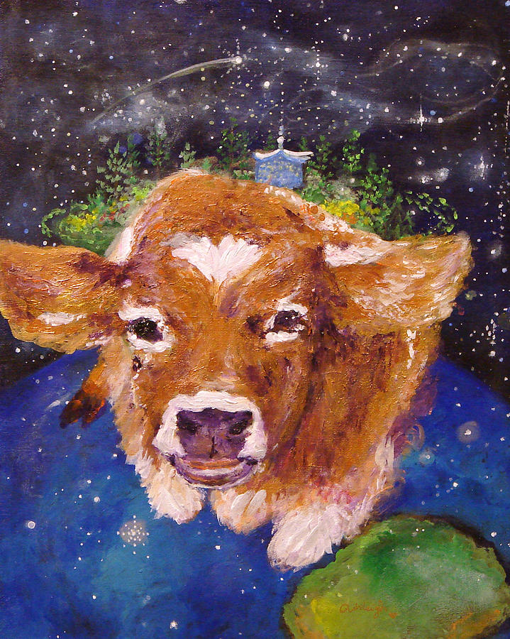 Sweet Buttercup Painting by Ashleigh Dyan Bayer