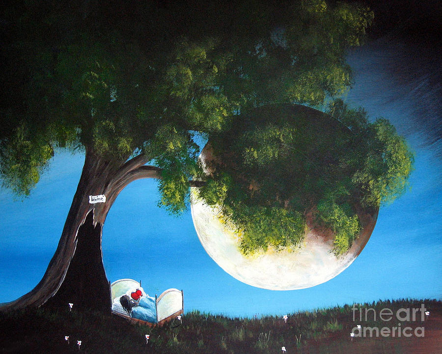 Sweet Dreams by Shawna Erback Painting by Moonlight Art Parlour