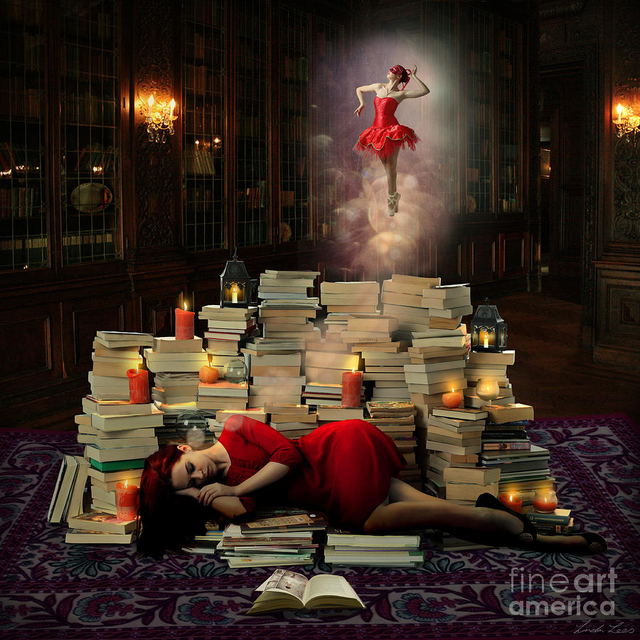 Book Digital Art - Sweet Dreams by Linda Lees