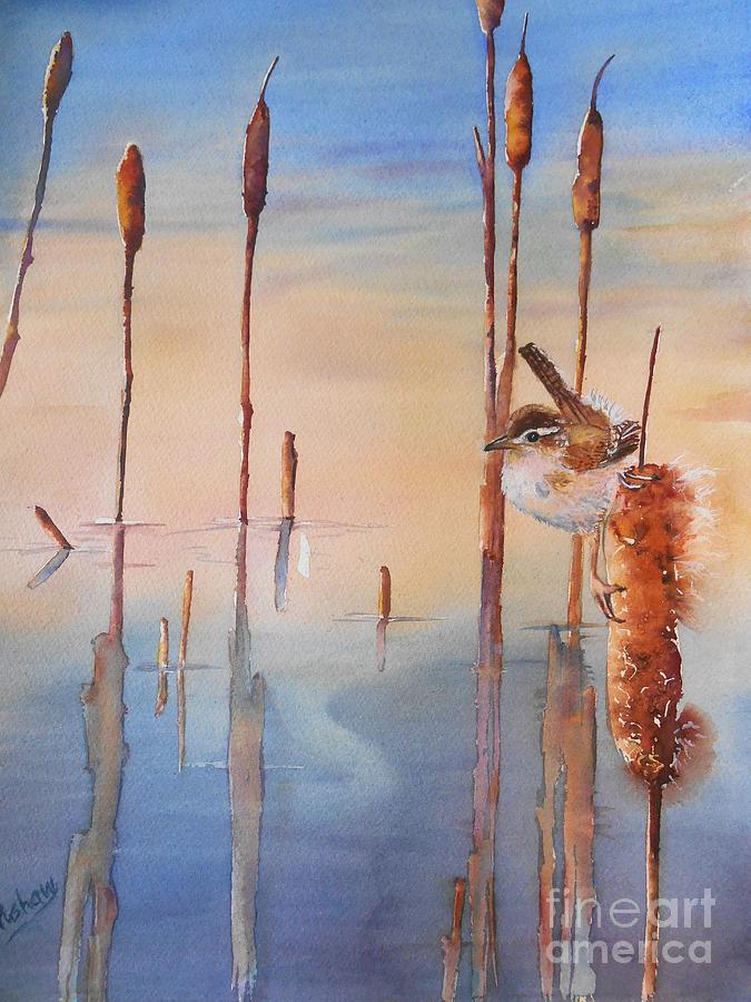 Sunset Painting - Sweet Dreams by Patricia Pushaw