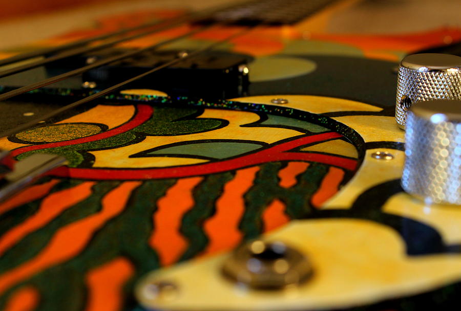Sweet Fender Precision Bass Photograph by Fiona Kennard