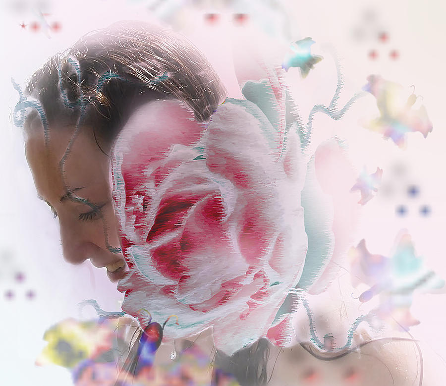 Butterfly Digital Art - Sweet Hollie Factor by Camille Lopez