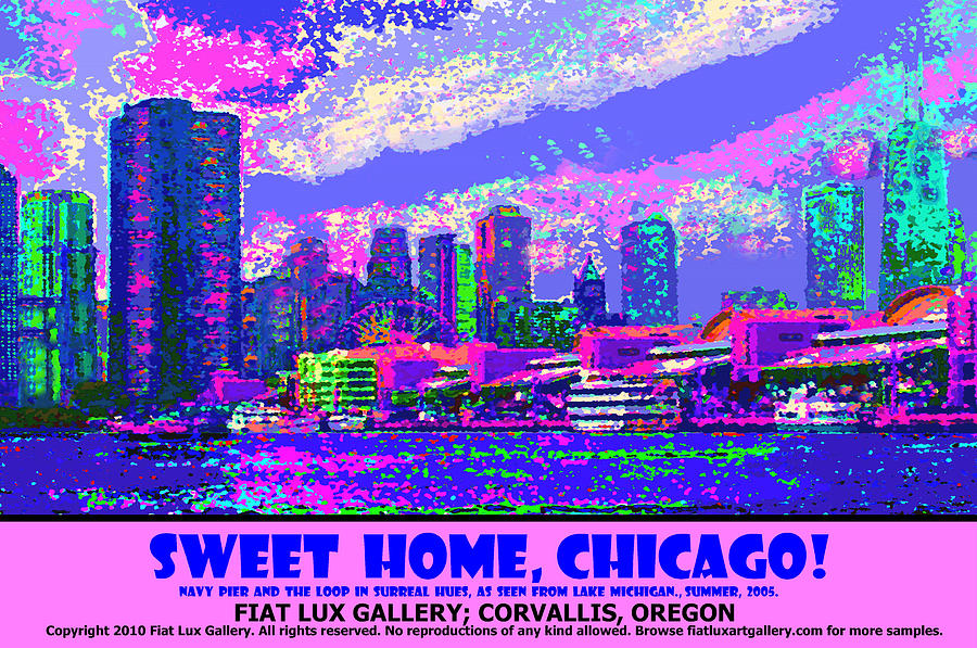 Sweet Home Chicago III Digital Art by Michael Moore