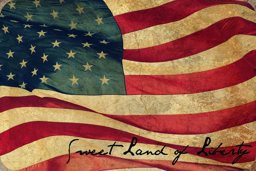 Sweet Land of Liberty Photograph by Jenifer Badger | Fine Art America