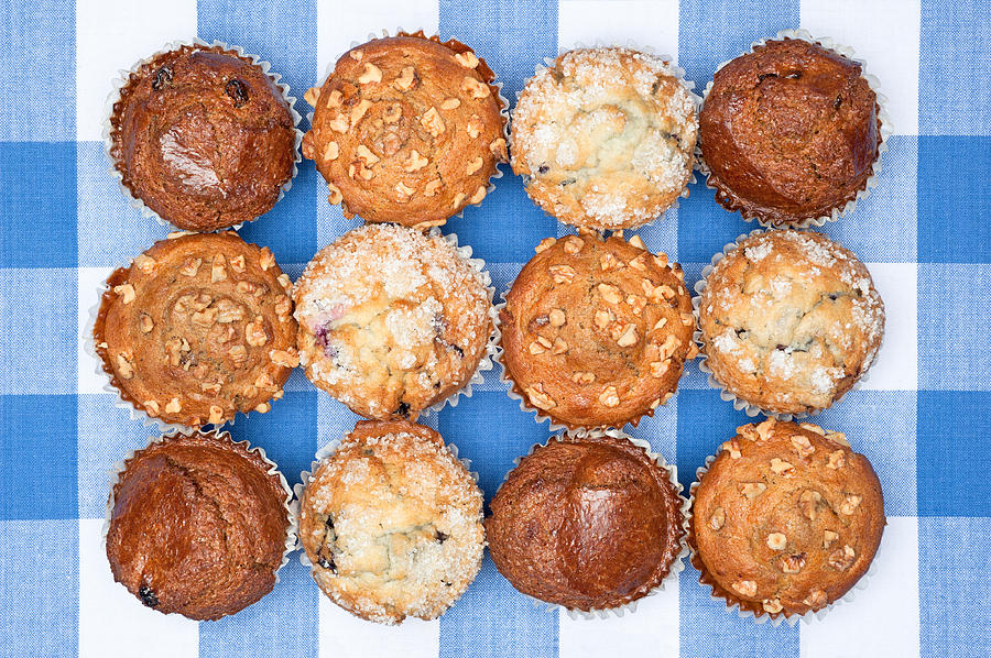 Bread Photograph - Sweet muffins by Joe Belanger