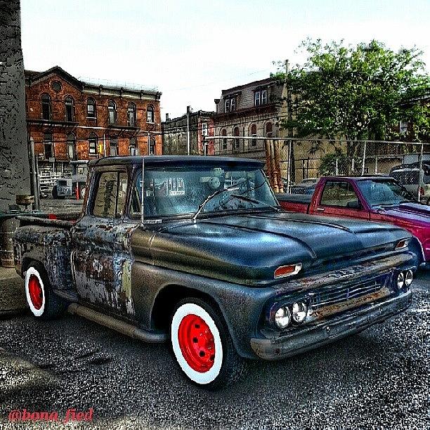 Vintage Photograph - Sweet Ride. #pickup #truck #antique by Brian Lyons