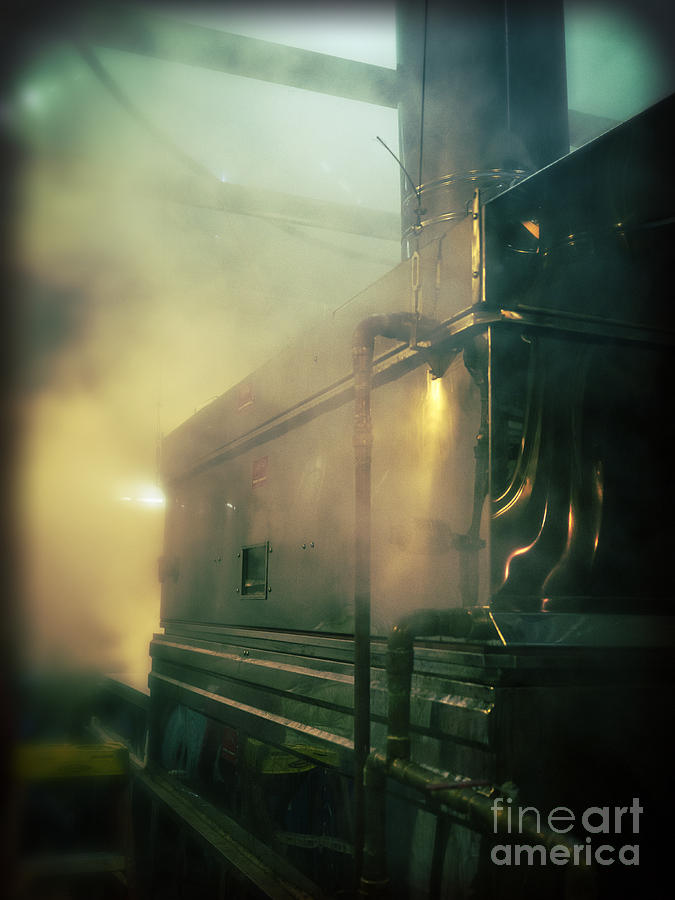 Sweet Steam Photograph by Edward Fielding