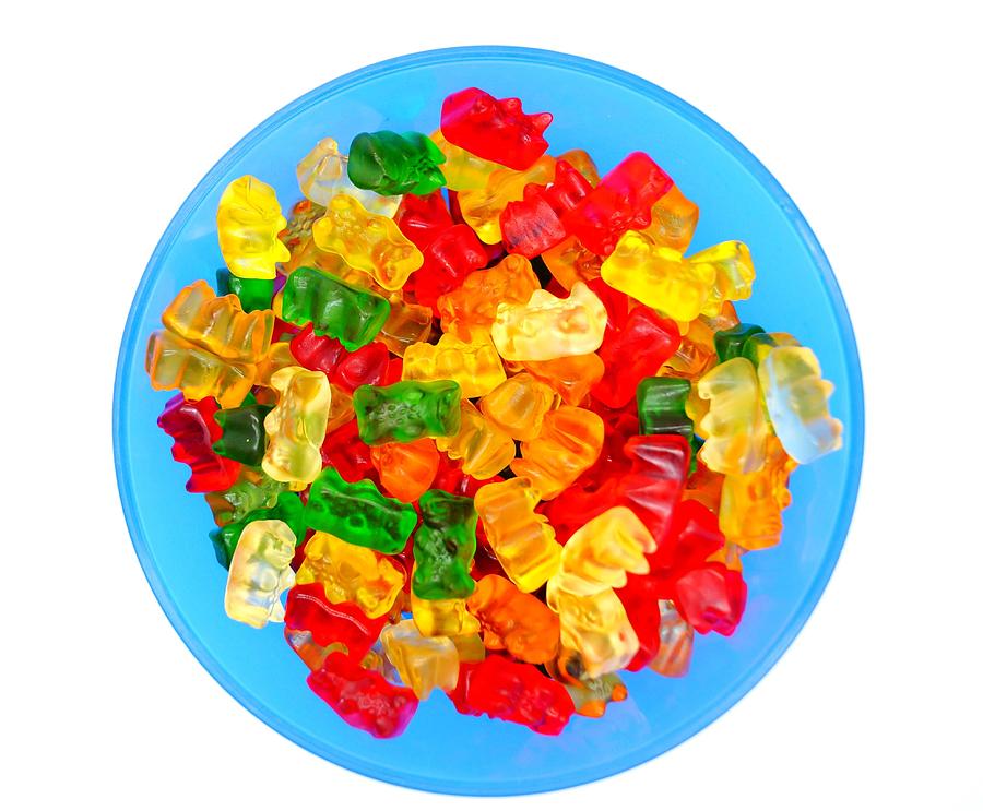 Sweet Treat Gummy Bears Photograph by Andrea Rea - Fine Art America