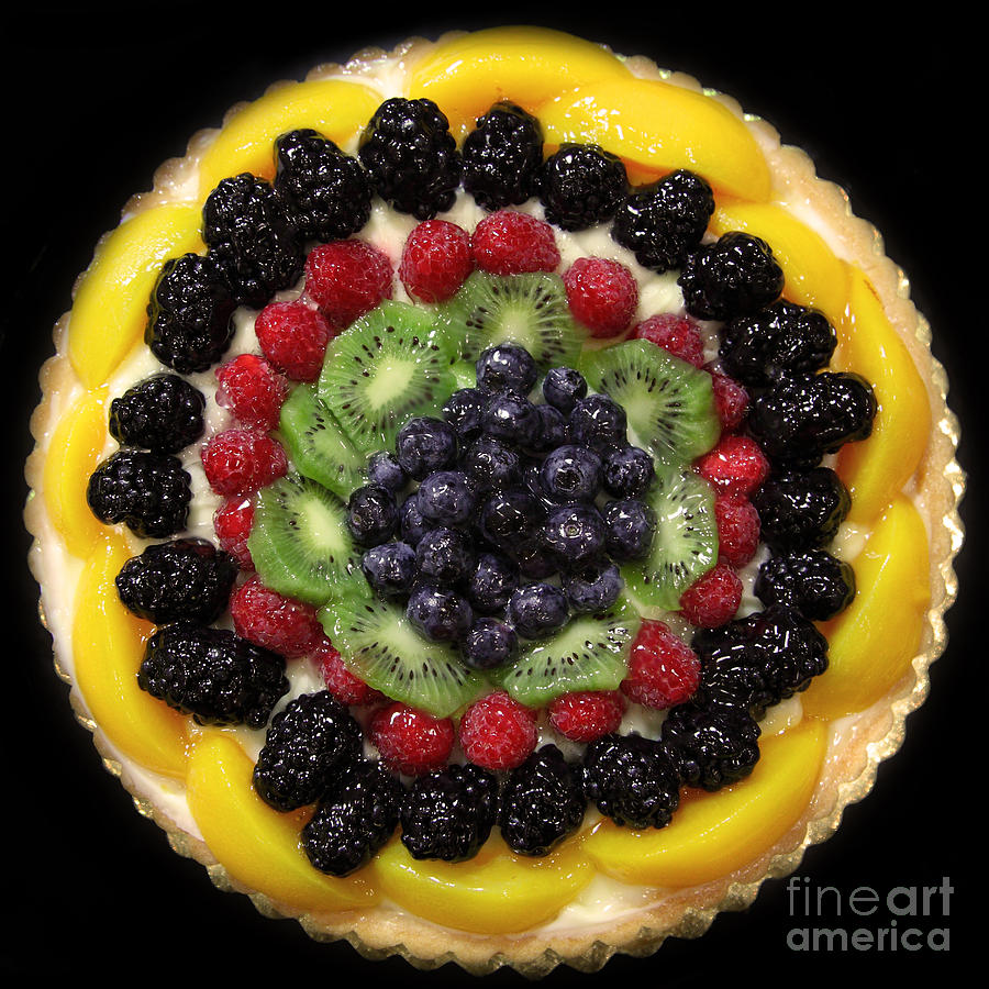 Sweet Treats - Fruit Cake - 5D20920 - square Photograph by Wingsdomain Art and Photography