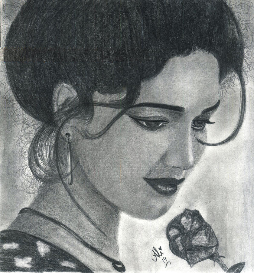 Bobby Drawing - Sweetheart by Bobby Dar