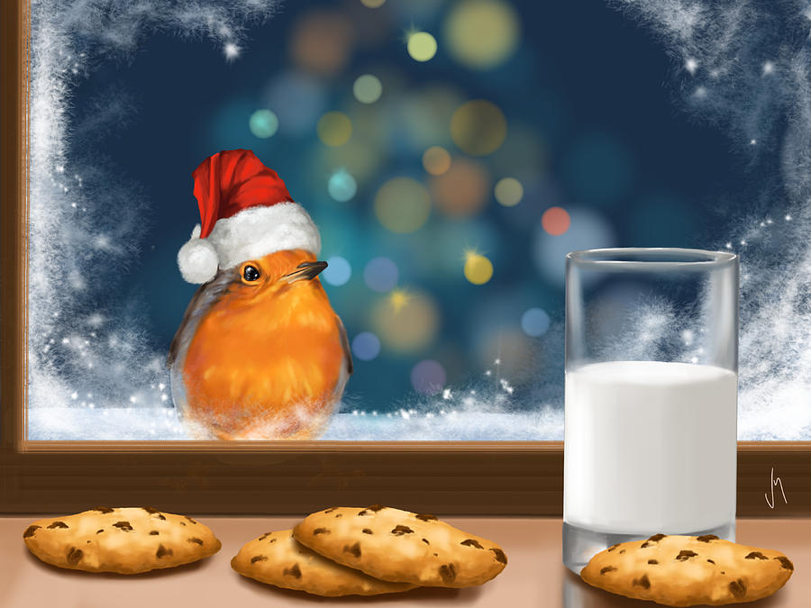 Christmas Digital Art - Sweetness by Veronica Minozzi
