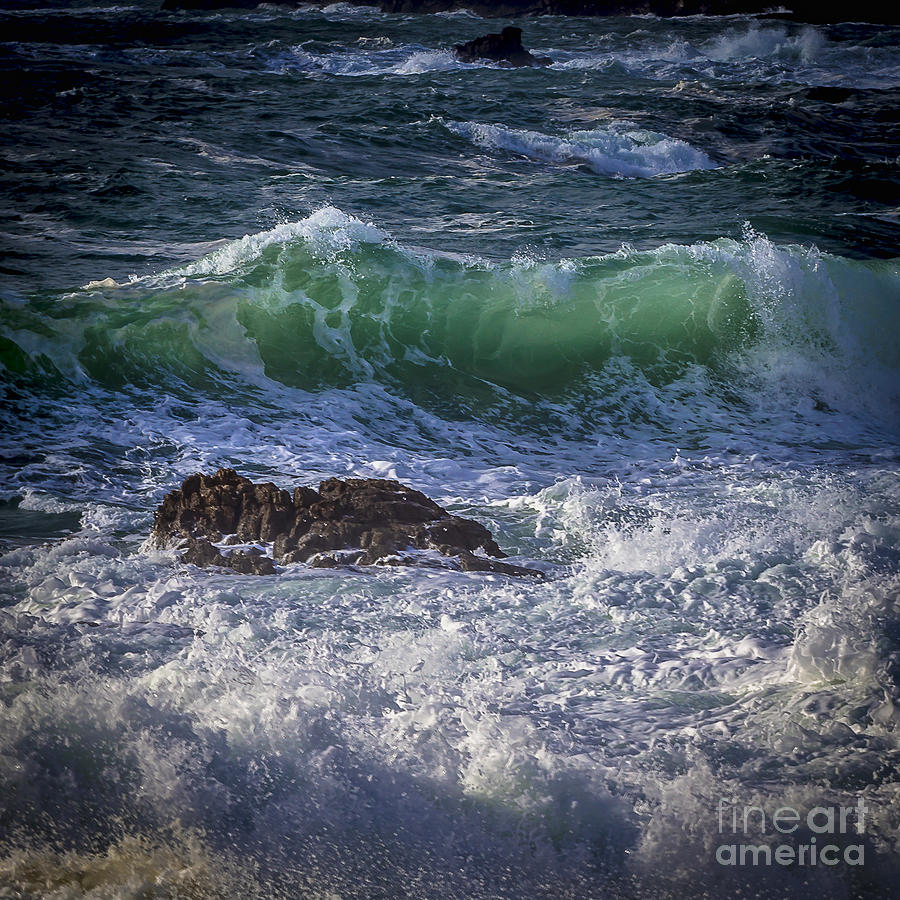 Swells in Doninos Beach Galicia Spain Photograph by Pablo Avanzini