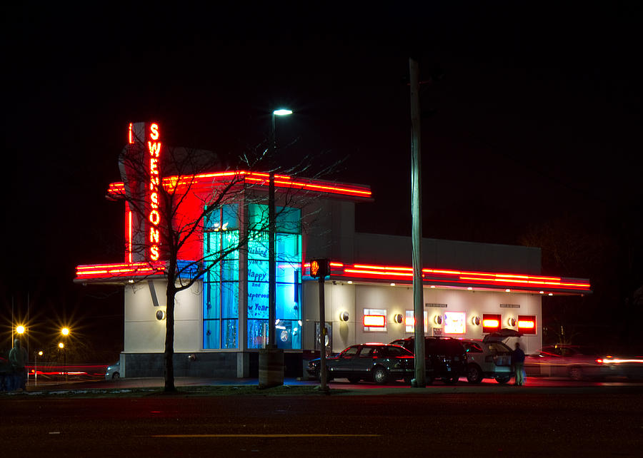 Swenson's Drive-Inn Photograph by Tim Fitzwater - Fine Art America