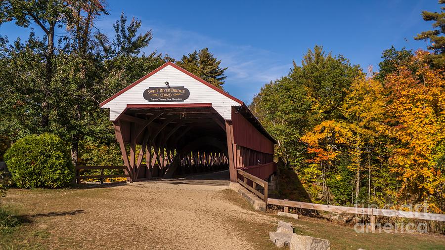 Swift River Bridge. Photograph by New England Photography