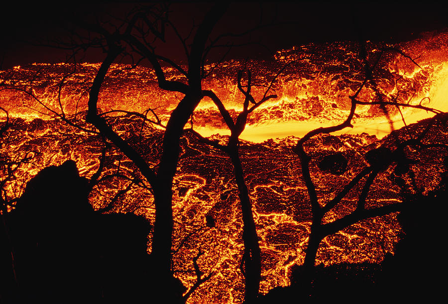 Swift River Of Lava Galapagos Islands Photograph by Tui De Roy