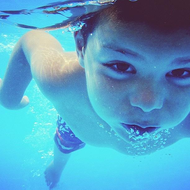 Underwater Photograph - #swimming #nadando #picfx #underwater by Sil Bercianos
