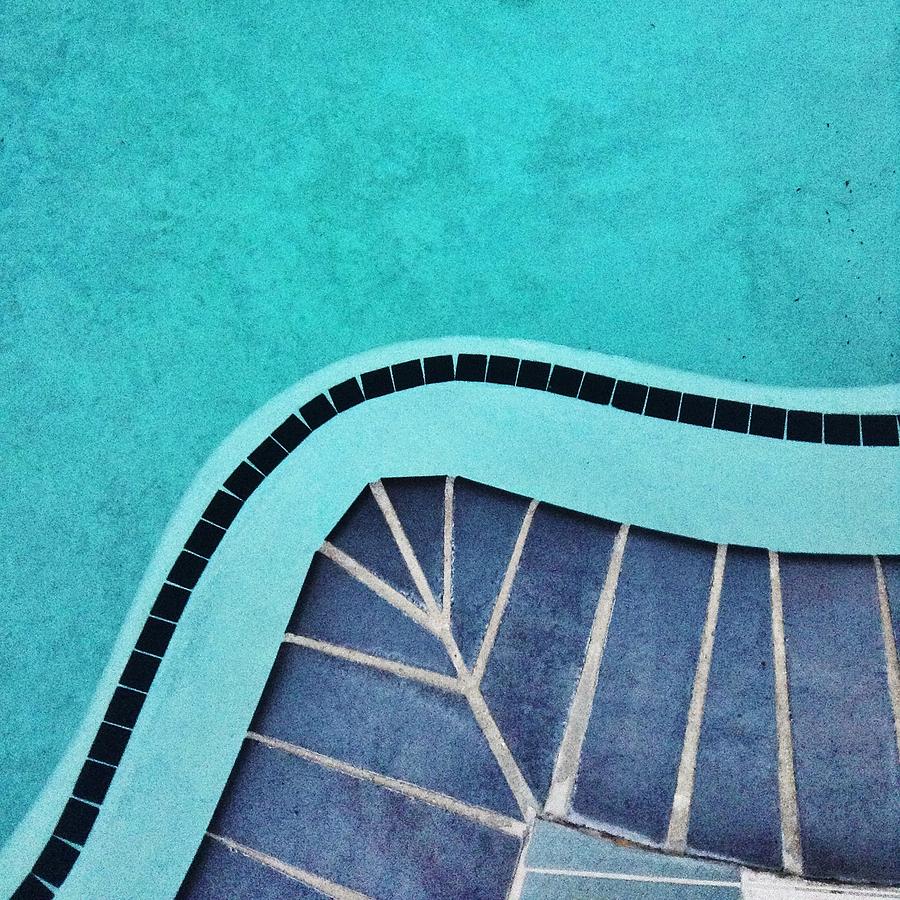 Swimming Pool Photograph by Anne Thurston