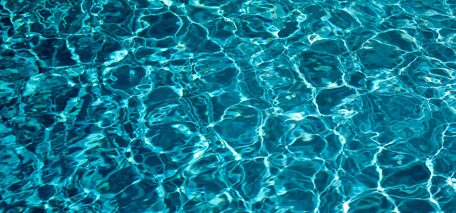 Pattern Photograph - Swimming Pool Ripples Sacramento Ca Usa by Panoramic Images