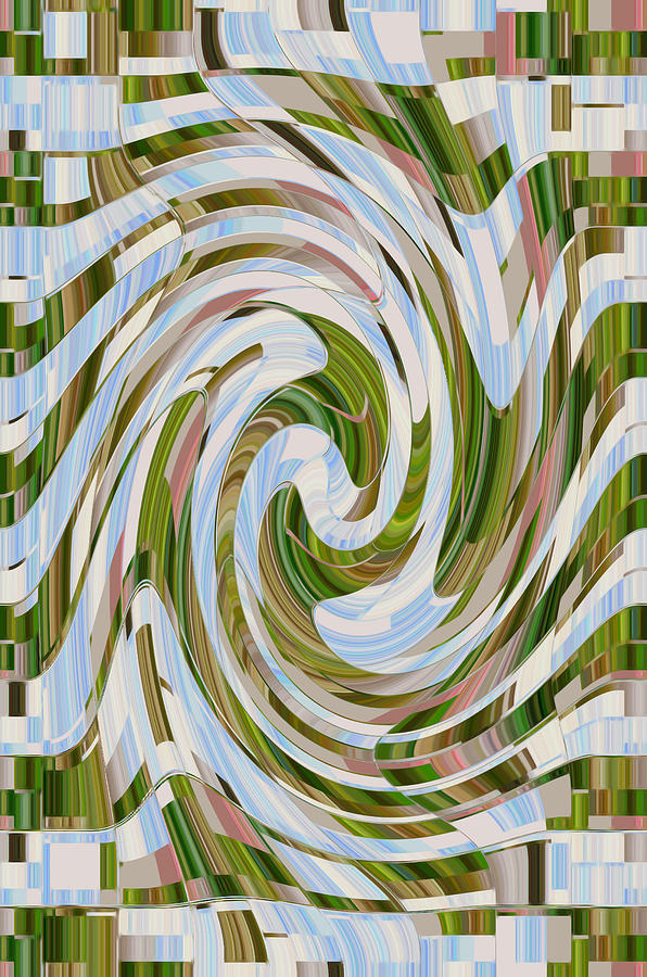 Swirl 12 Painting by Jeelan Clark