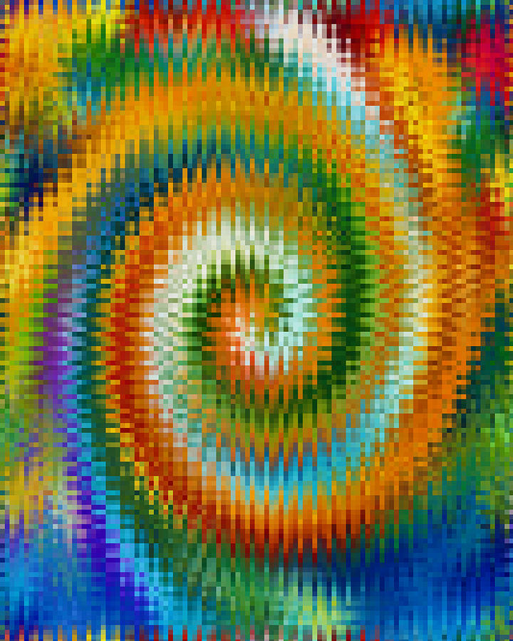 Swirl 34 Painting by Jeelan Clark