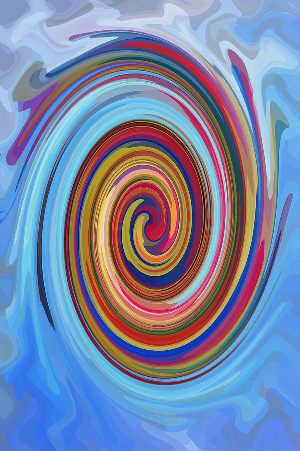 Swirl 71 Painting by Jeelan Clark | Fine Art America